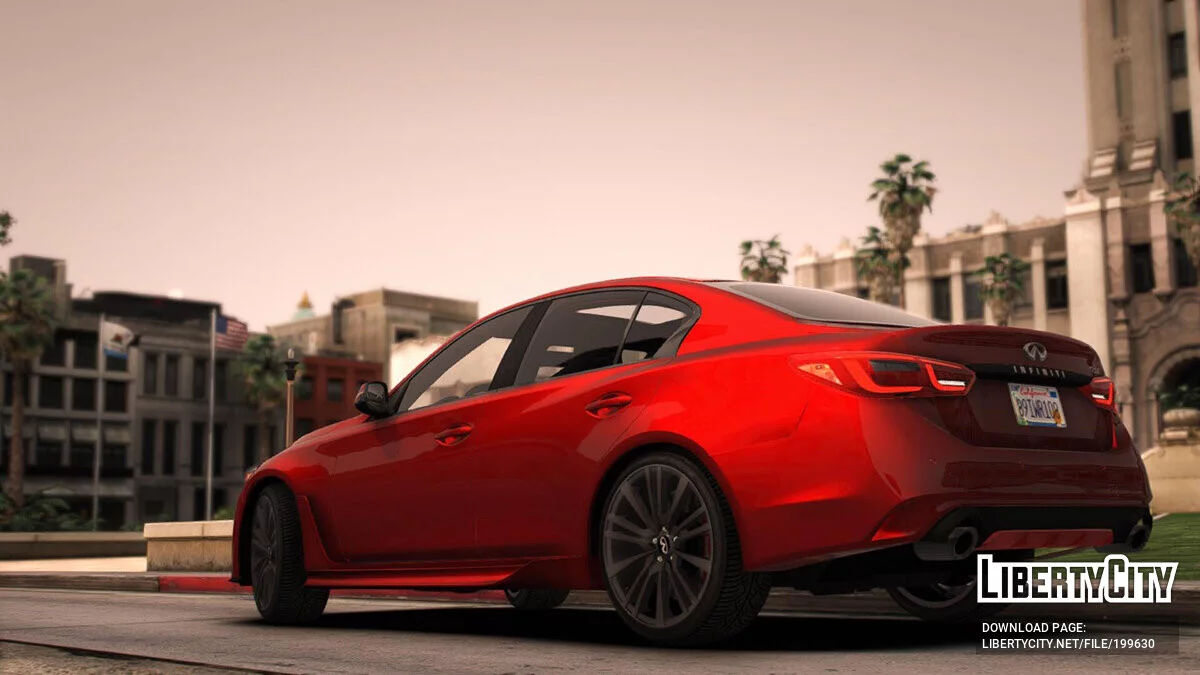 2023 Infiniti Q50 Red Sport 400 v1.5 / GTA 5
