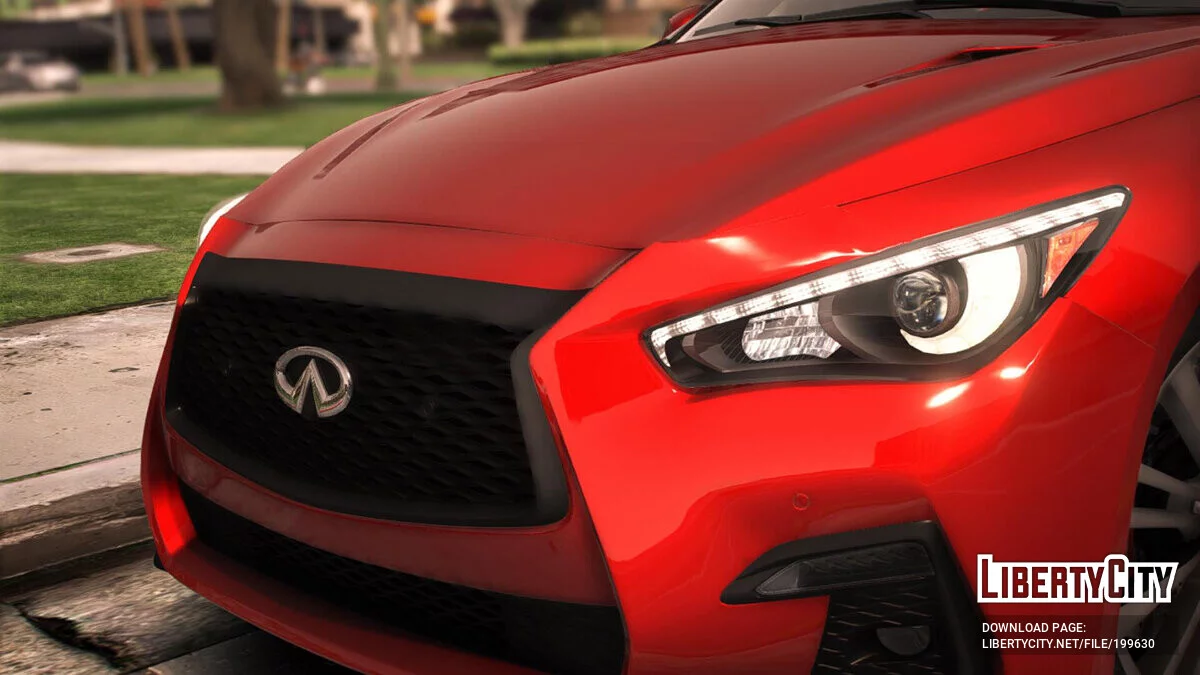 2023 Infiniti Q50 Red Sport 400 v1.5 / GTA 5