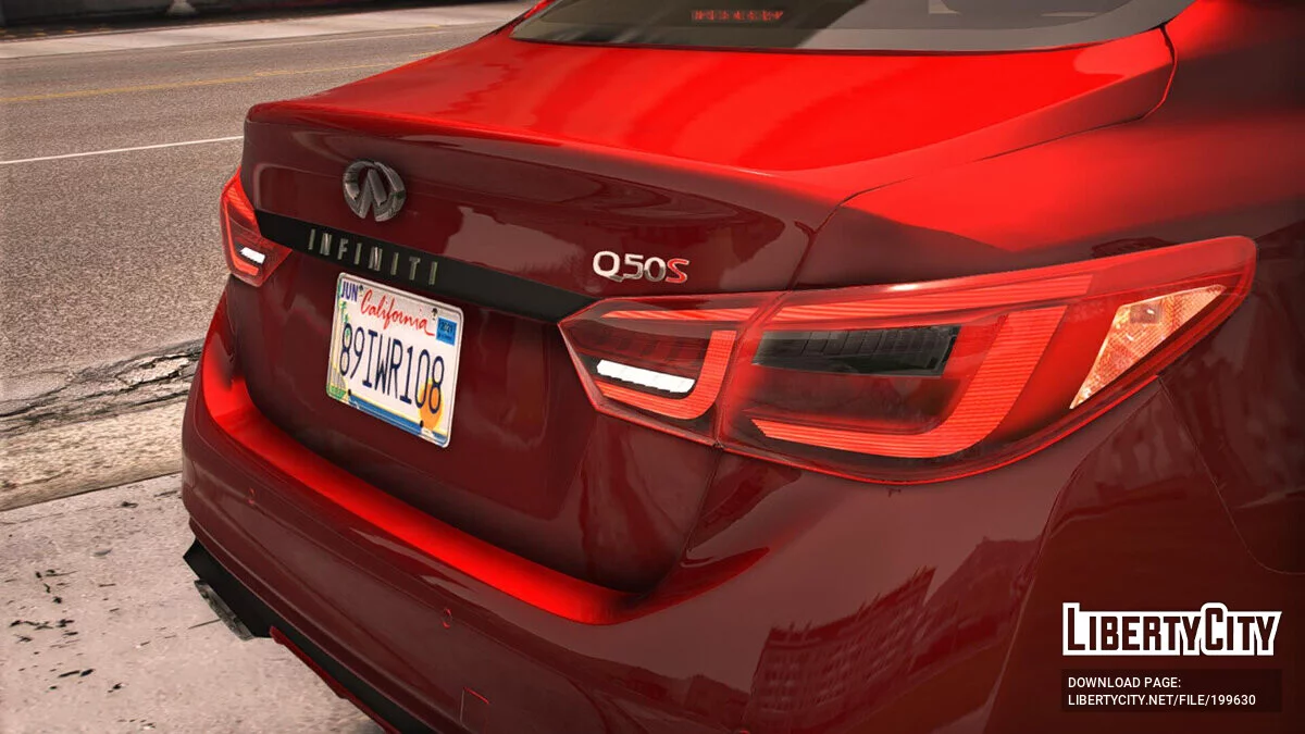 2023 Infiniti Q50 Red Sport 400 v1.5 / GTA 5