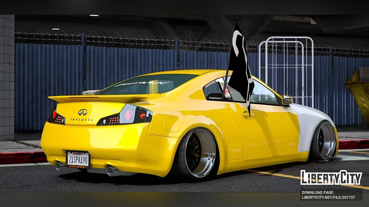 Infiniti G35 Coupe Custom Props / GTA 5