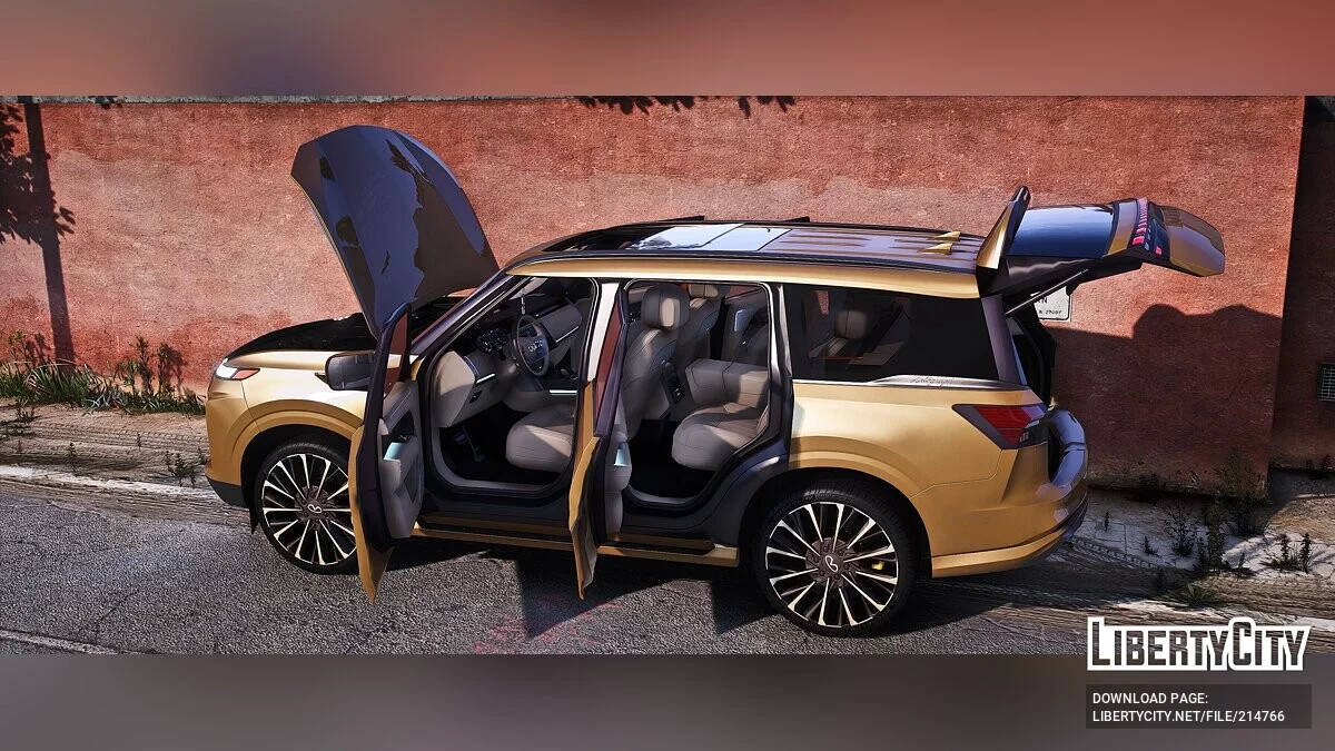 Infiniti QX80 Autograph 2025 / GTA 5