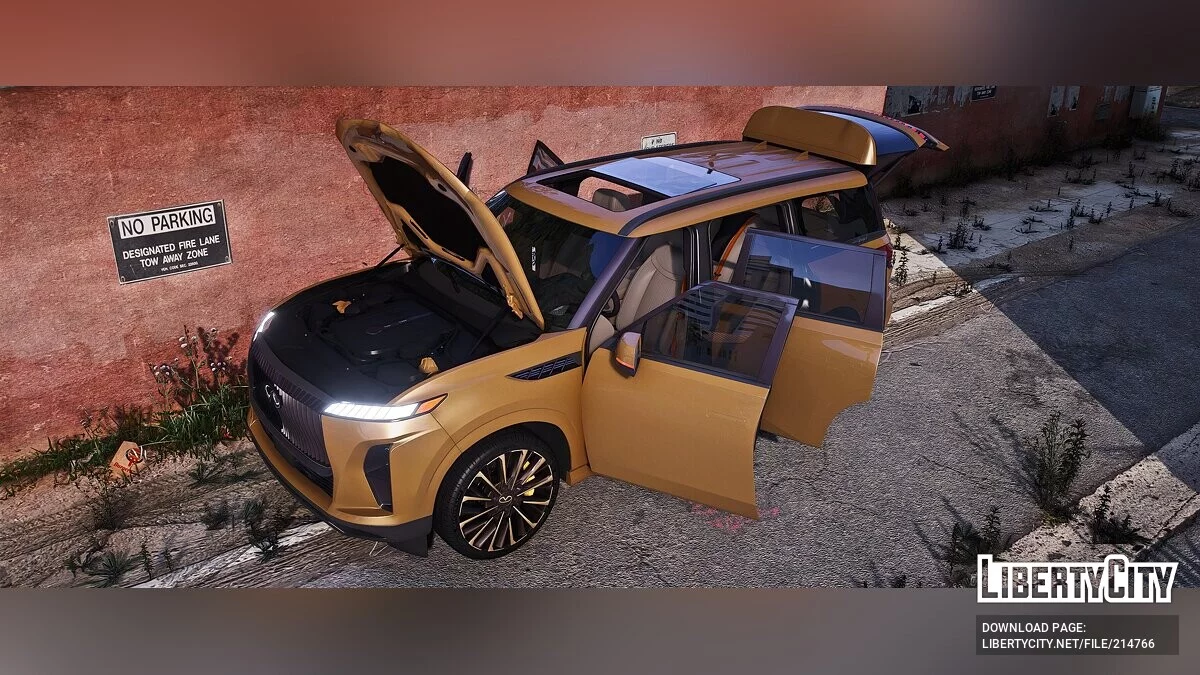 Infiniti QX80 Autograph 2025 / GTA 5