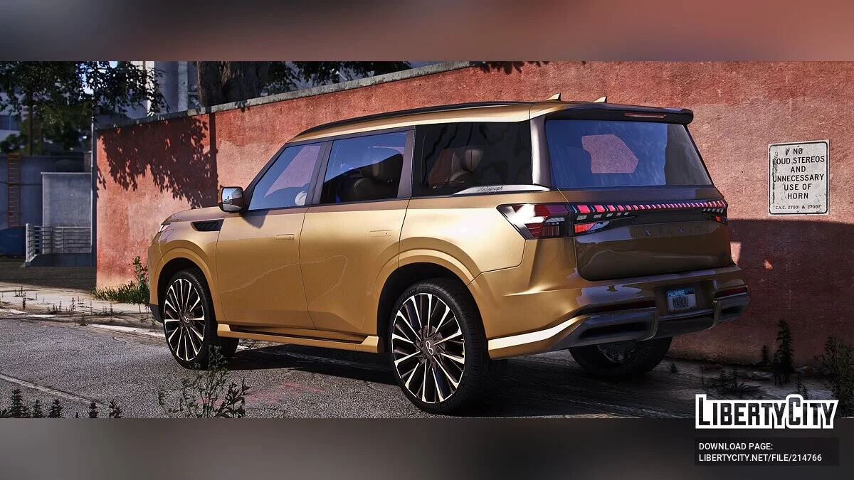 Infiniti QX80 Autograph 2025 / GTA 5