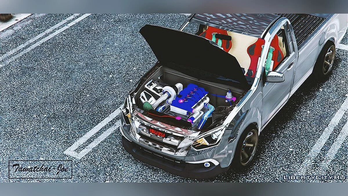 Isuzu D-MAX+Mu-x [Add-On / Tuning / Template] / GTA 5