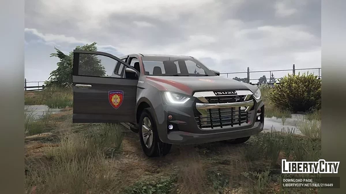 Isuzu DMax — Żandarmeria [DODATEK] / GTA 5