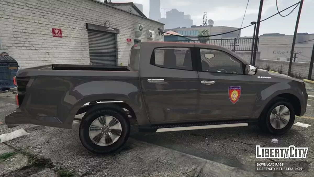 Isuzu DMax — Żandarmeria [DODATEK] / GTA 5