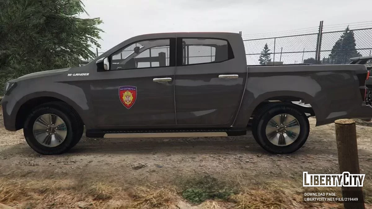 Isuzu DMax — Żandarmeria [DODATEK] / GTA 5