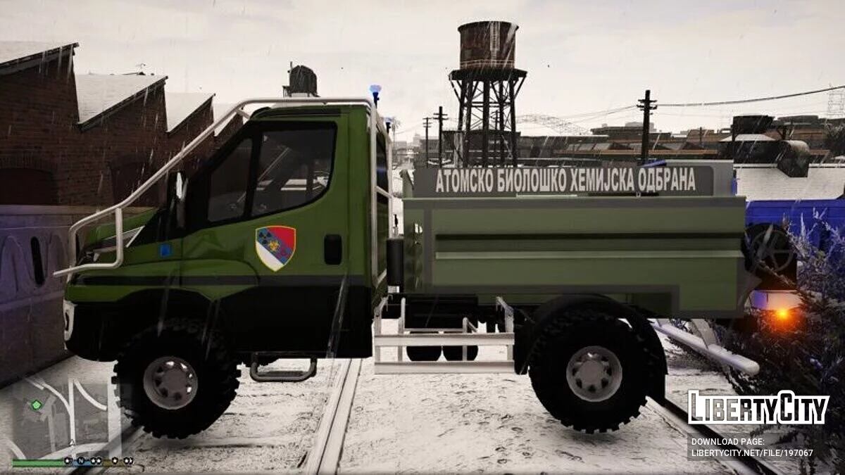 Iveco - ABHO Ejército de Serbia [Livery] / GTA 5