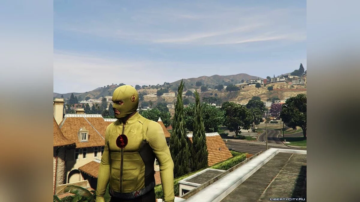 Костюм Обратного Флэша (Тревор) v1.0 / GTA 5