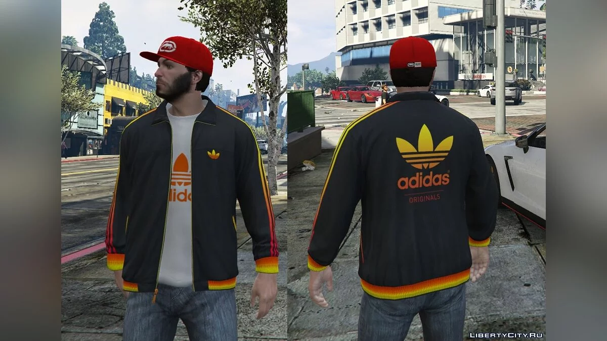 Adidas Originals Jackets Pack for Franklin / GTA 5