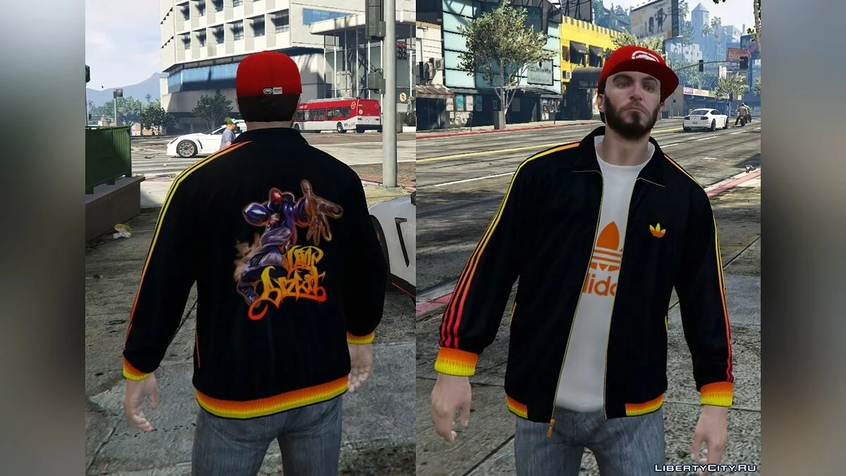 Adidas Originals Jackets Pack for Franklin / GTA 5