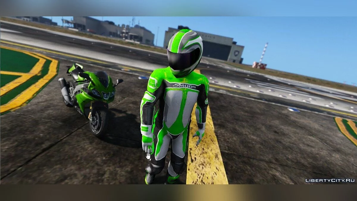 Bikers Racing Suit [Add-On Ped] / GTA 5