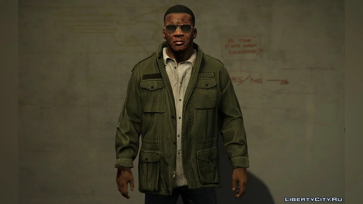 Mafia 3 Inspirierte Veteranenjacke für Franklin / GTA 5