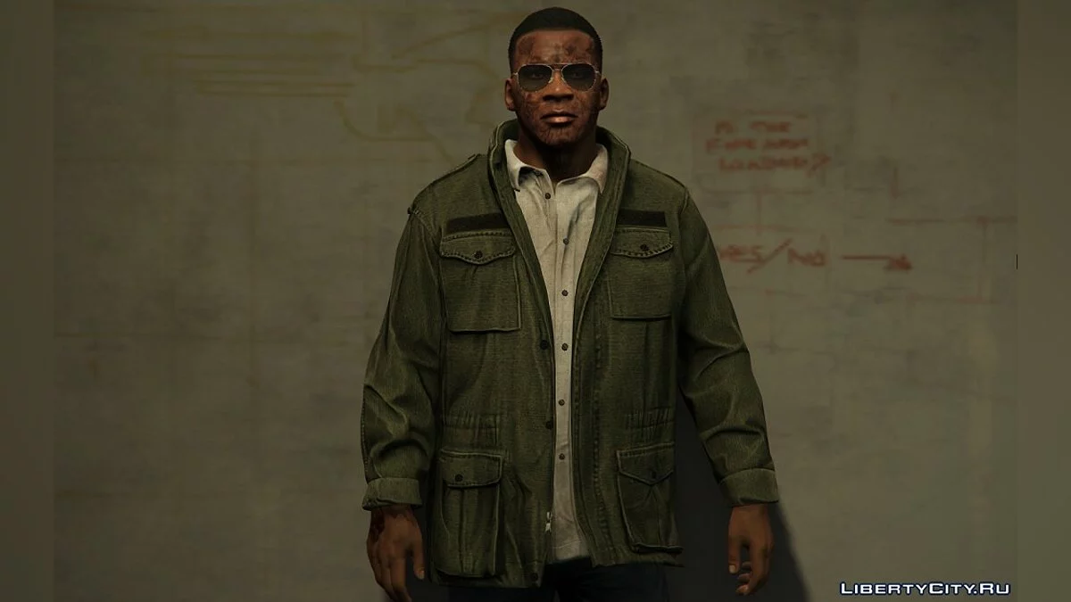 Mafia 3 Inspirierte Veteranenjacke für Franklin / GTA 5