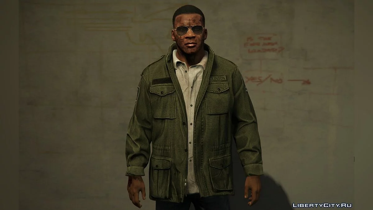 Mafia 3 Inspirierte Veteranenjacke für Franklin / GTA 5