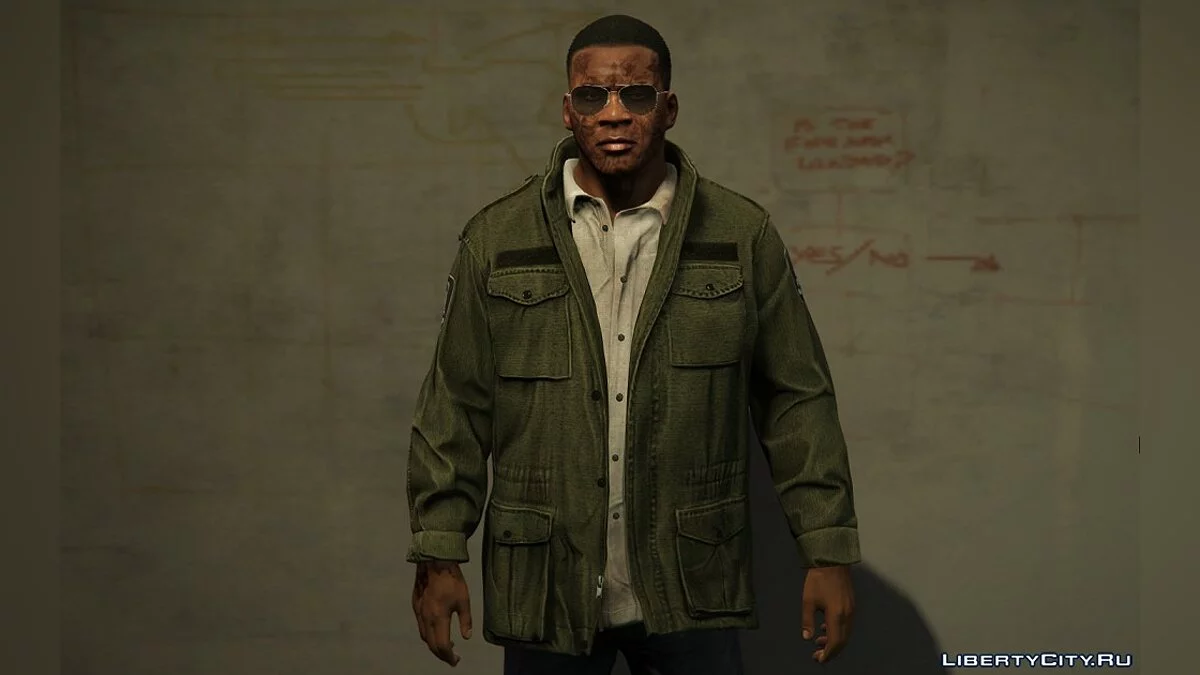 Mafia 3 Inspirierte Veteranenjacke für Franklin / GTA 5