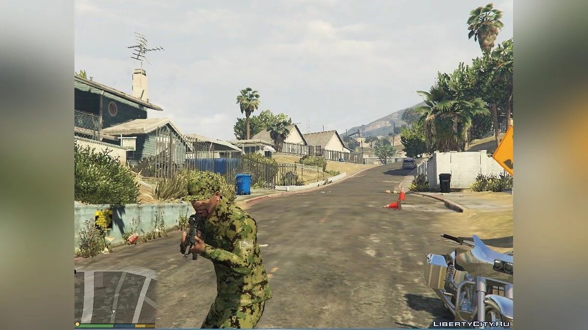 United States Navy Uniform für Franklin / GTA 5