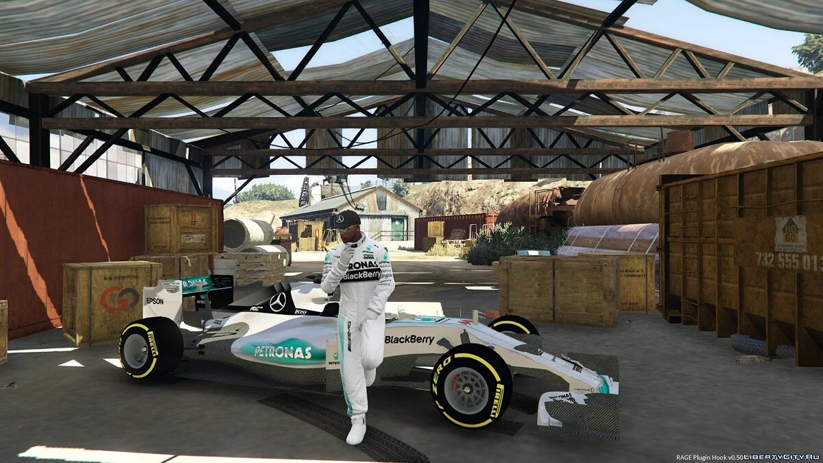 Lewis Hamilton Racing Suit 1.0 / GTA 5