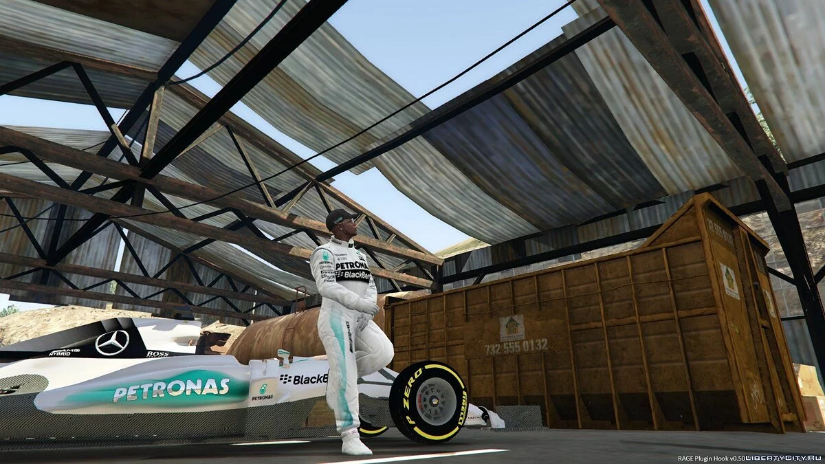 Lewis Hamilton Racing Suit 1.0 / GTA 5