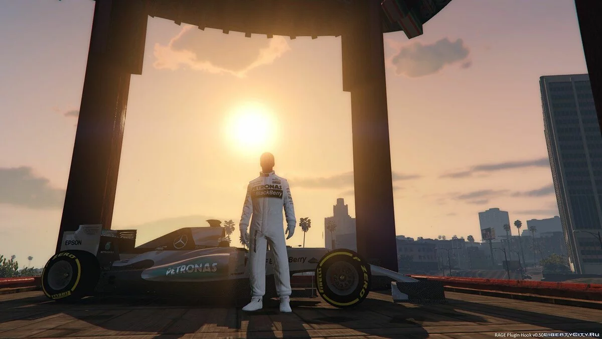 Lewis Hamilton Racing Suit 1.0 / GTA 5