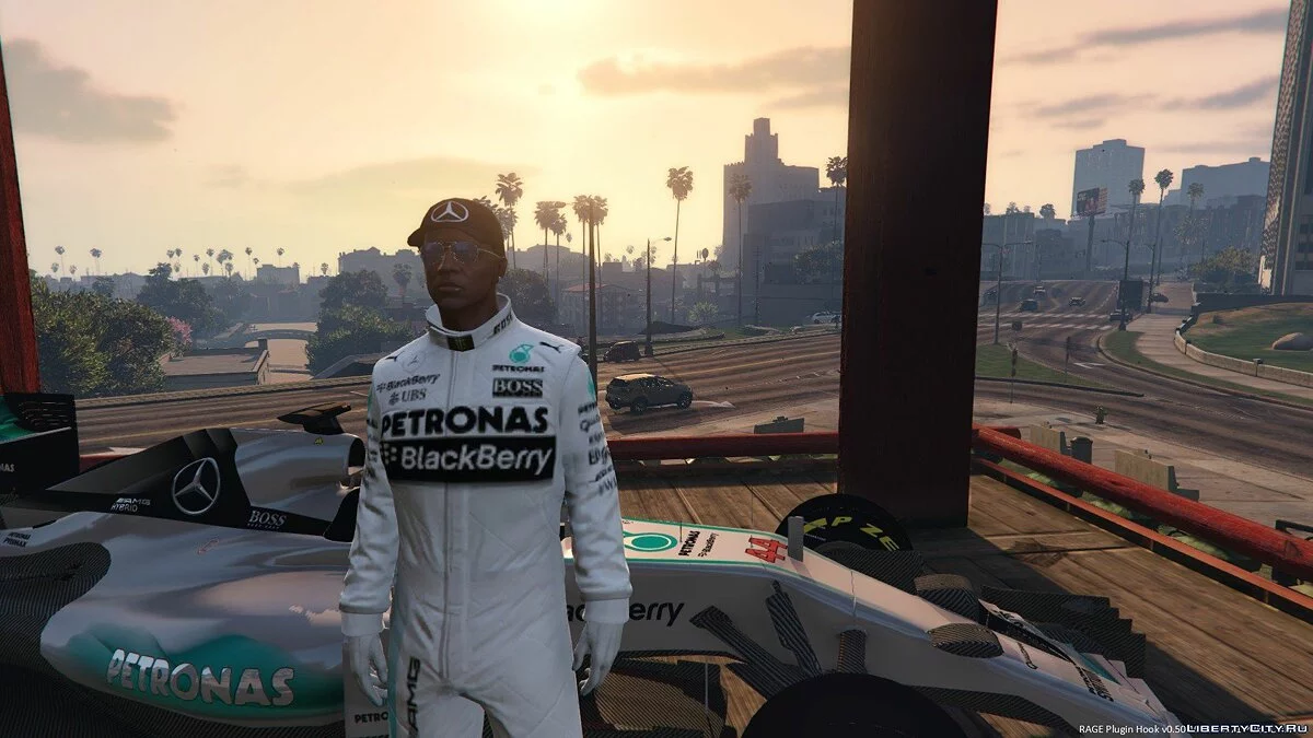 Lewis Hamilton Racing Suit 1.0 / GTA 5