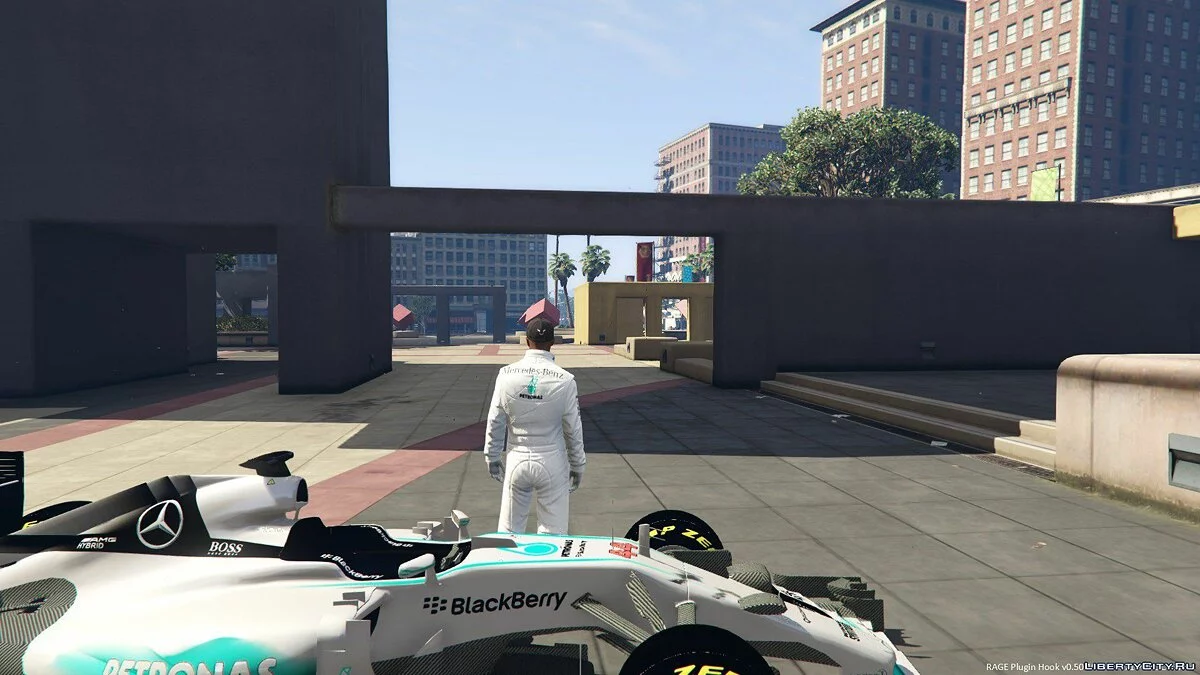 Lewis Hamilton Racing Suit 1.0 / GTA 5