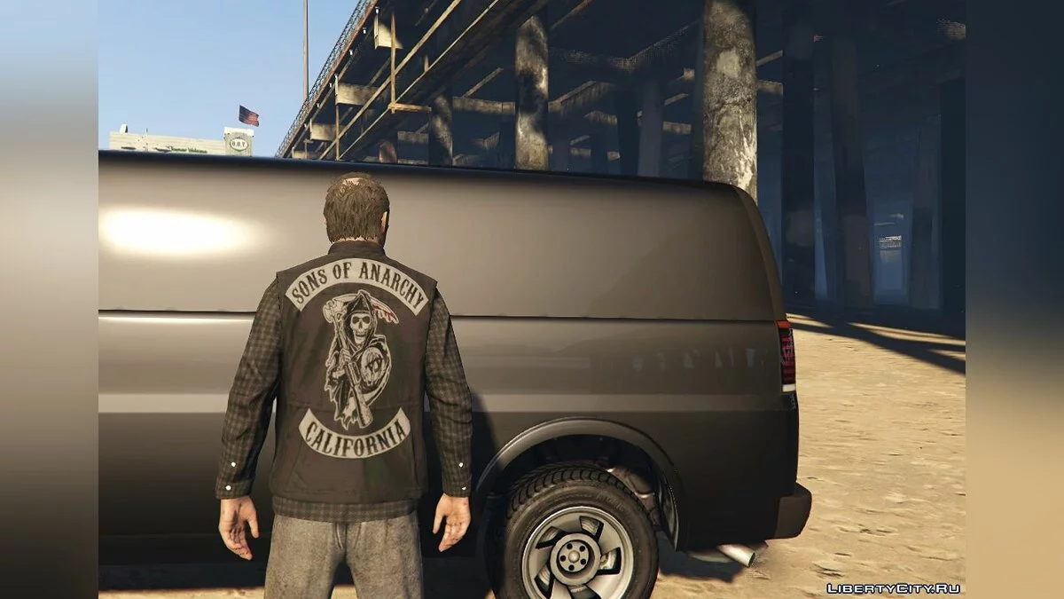 Colete dos Filhos da Anarquia para Michael, Franklin e Trevor / GTA 5