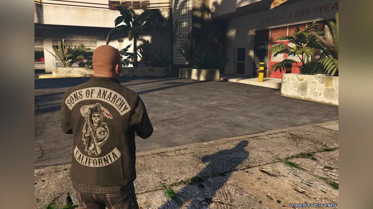 Colete dos Filhos da Anarquia para Michael, Franklin e Trevor / GTA 5