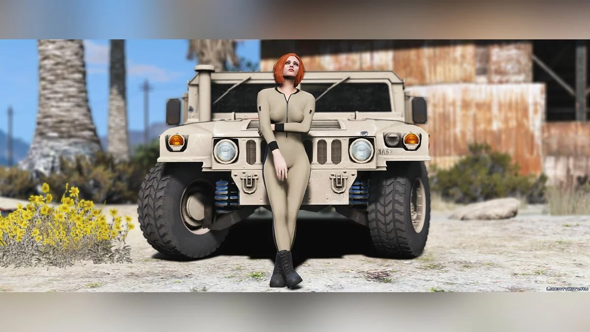 Jumpsuit Militer untuk MP Wanita / GTA 5
