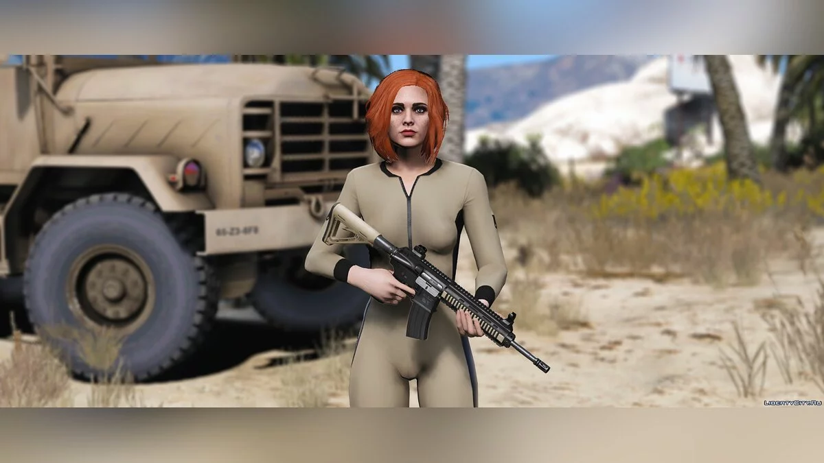 Jumpsuit Militer untuk MP Wanita / GTA 5