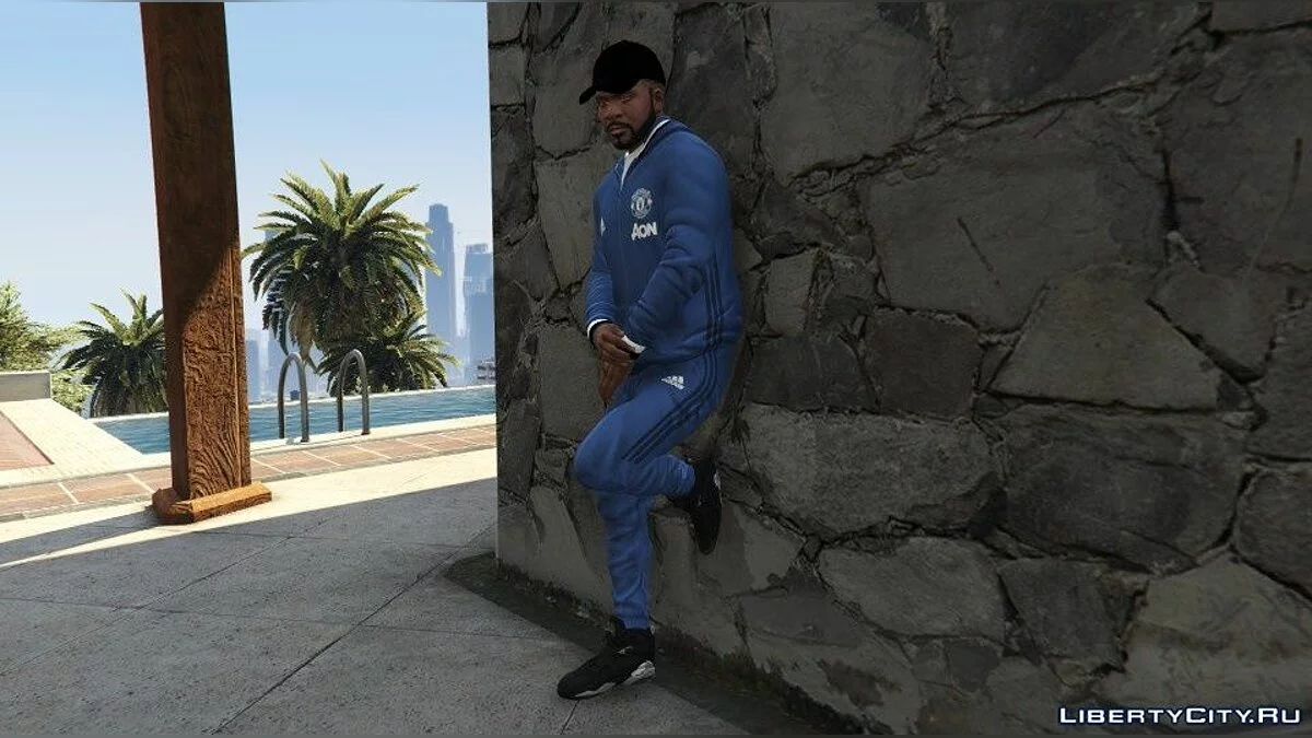 Тренувальний костюм Manchester United 16-17 для Франкліна 2.0 / GTA 5