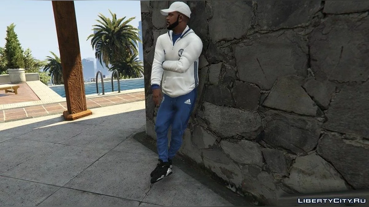 Тренувальний костюм Manchester United 16-17 для Франкліна 2.0 / GTA 5