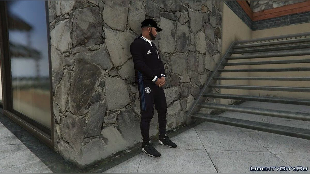 Тренувальний костюм Manchester United 16-17 для Франкліна 2.0 / GTA 5