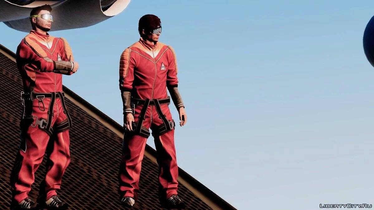 Костюм Парашутиста для Фрімоду Чоловік 1.0 / GTA 5