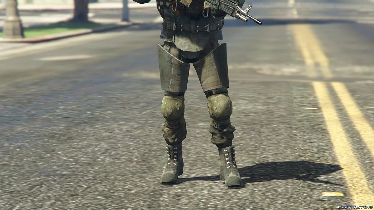 Setelan "Pemburu" dari permainan Tom Clancy's The Division / GTA 5