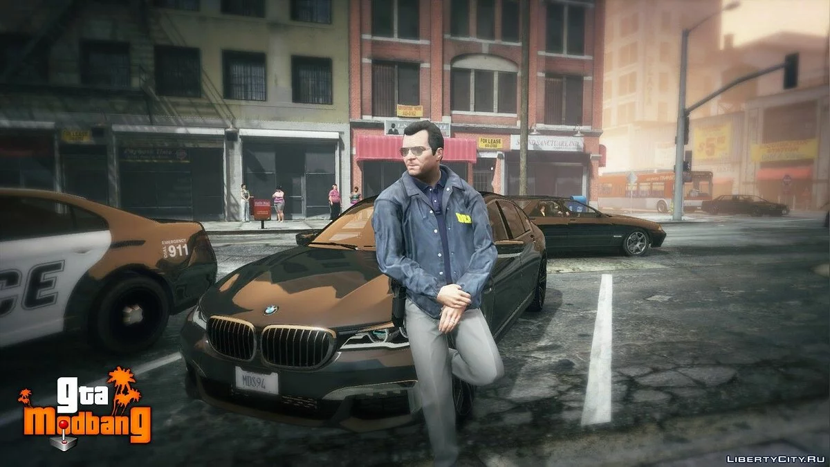 Куртка Майкла з логотипом