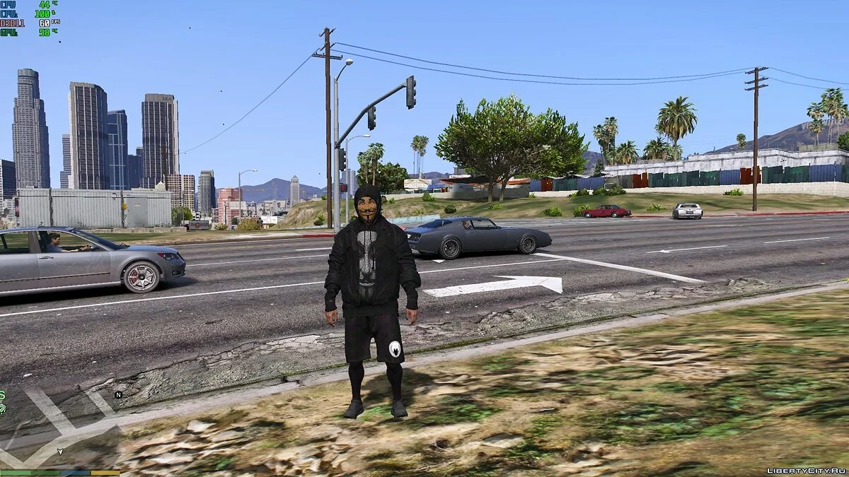 Anonymous Outfit für Franklin / GTA 5