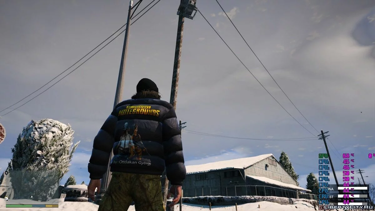 BATTLEGROUNDS Logo Jacket for Trevor / GTA 5