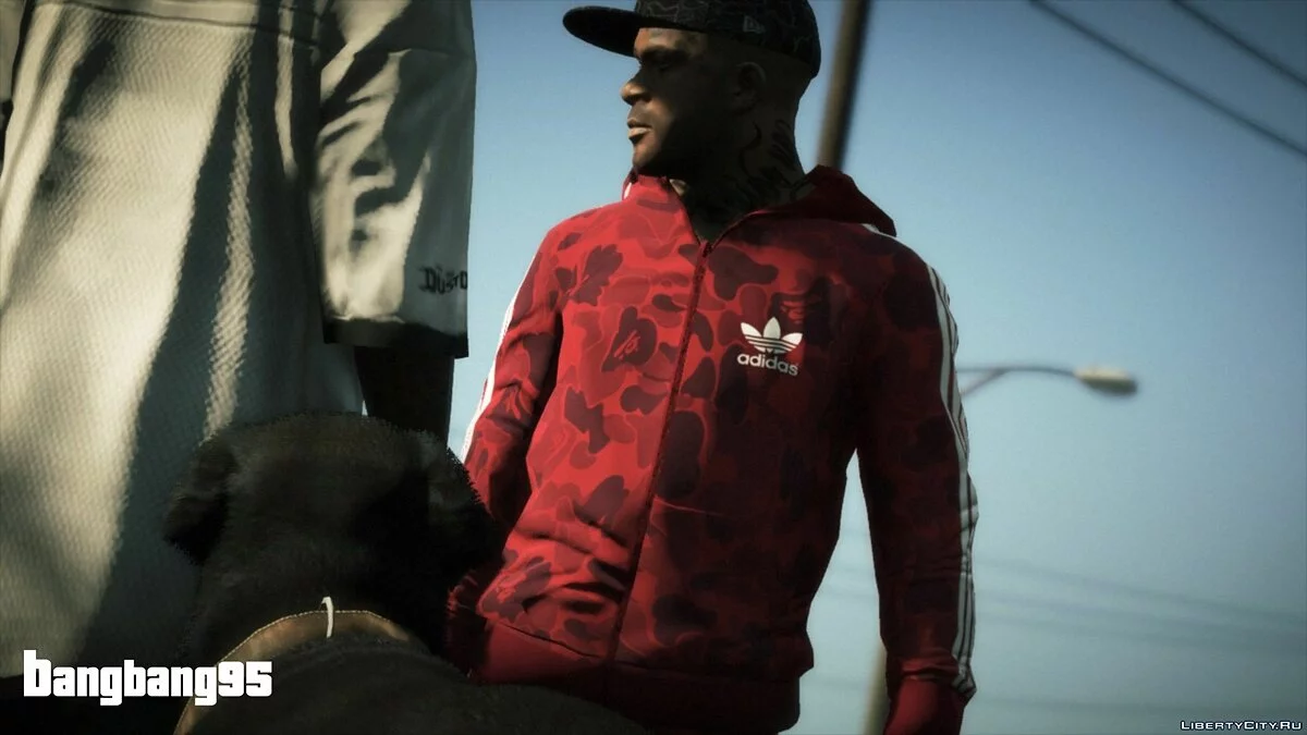 BAPE ADIDAS迷彩运动服 - 弗兰克林2.0 / GTA 5