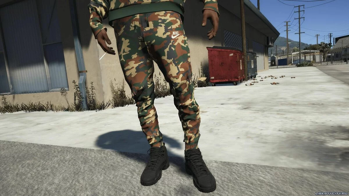 Traje de Camuflagem Nike / GTA 5