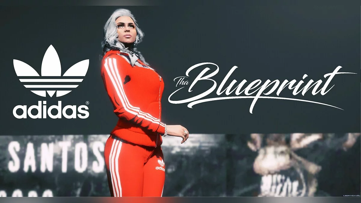 Костюм Adidas для женского персонажа / GTA 5