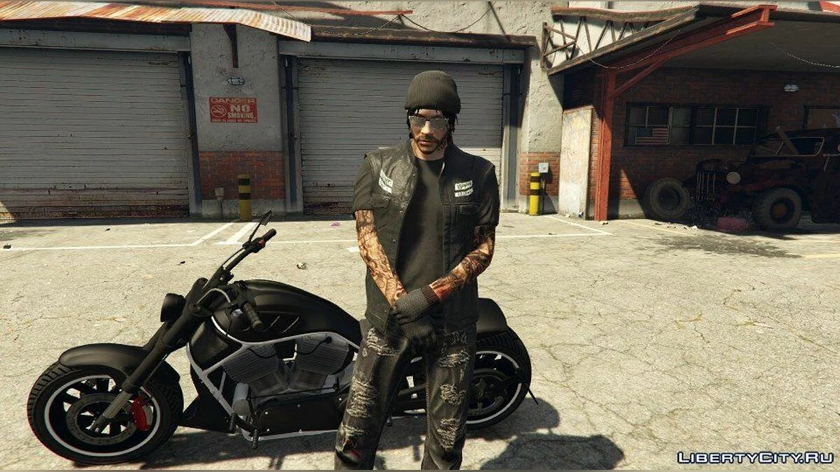 Gilet sons of anarchy / GTA 5