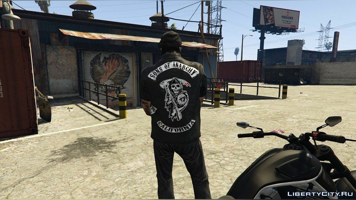 Download sons of anarchy vest for GTA 5