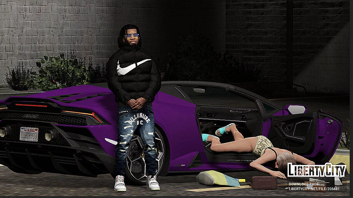 Puffer Jacket Nike / GTA 5