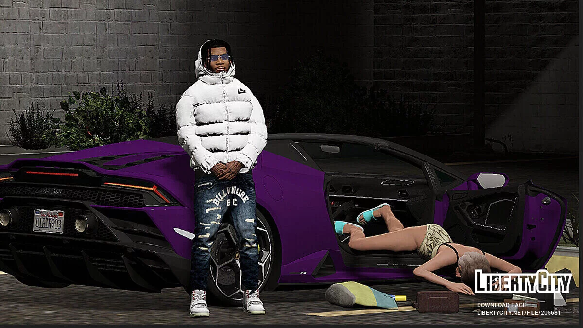 Puffer Jacket Nike / GTA 5