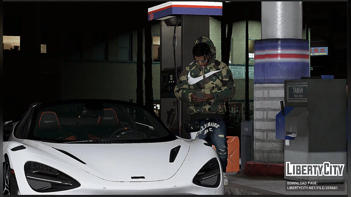 Puffer Jacket Nike / GTA 5