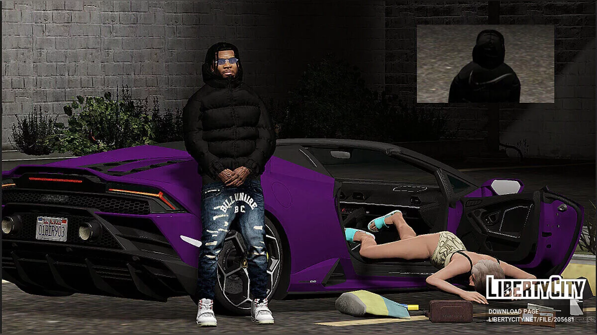Puffer Jacket Nike / GTA 5