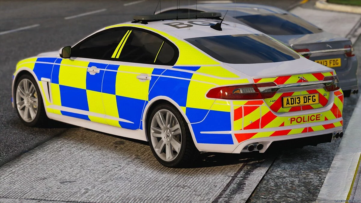 Police Jaguar XFR (ELS Pack) [FINAL] / GTA 5