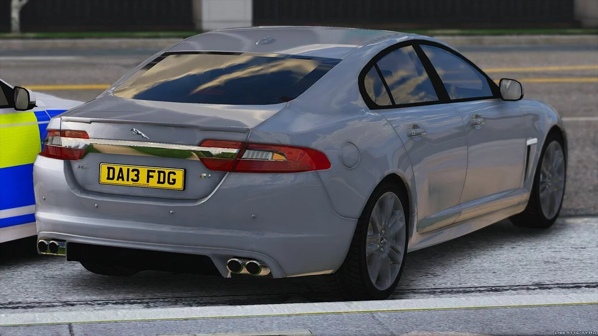 Police Jaguar XFR (ELS Pack) [FINAL] / GTA 5