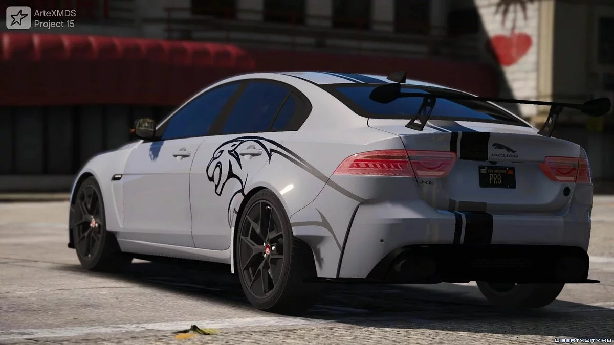 Jaguar XE SVR Project 8 [附加] 1.0.2 / GTA 5